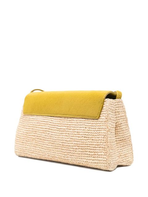 KHAITE Audrey raffia cross body bag - Neutrals - zdjęcie produktu nr 2