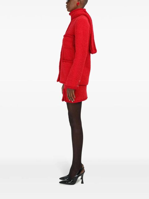 Rowen Rose tweed jacket - Red