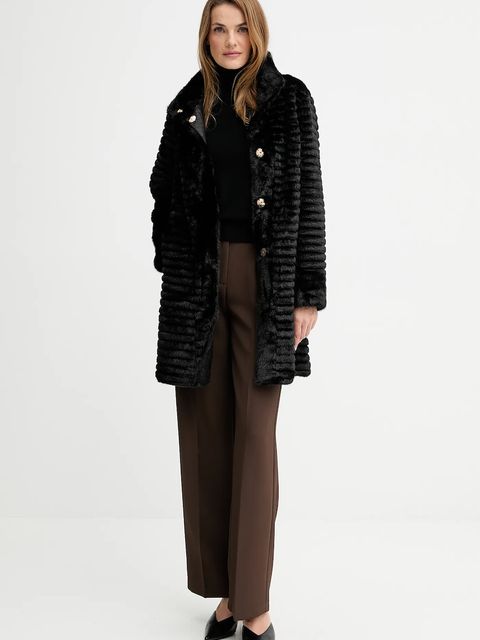 Answear.LAB płaszcz kolor czarny