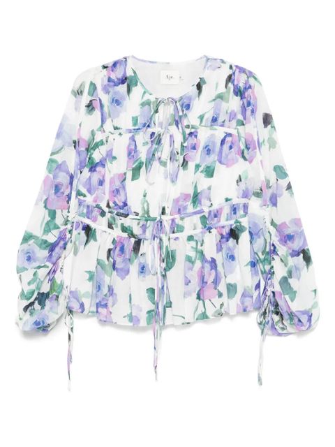 Aje Clover blouse - Purple - zdjęcie produktu nr 1