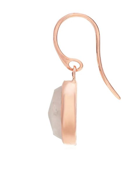 Monica Vinader Siren wire earrings - Pink