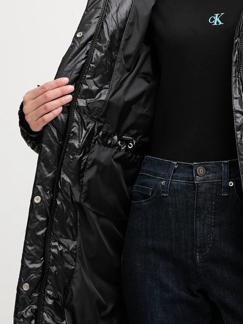 Calvin Klein Jeans kurtka kolor czarny zimowa LV047D506G