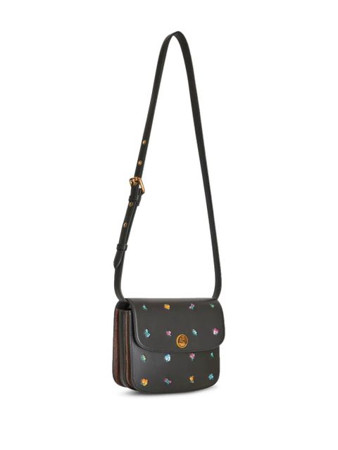 ETRO small Essential floral-embroidered shoulder bag - Black - zdjęcie produktu nr 2