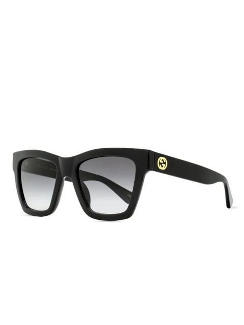 Gucci Eyewear square-frame sunglasses - Black - zdjęcie produktu nr 2