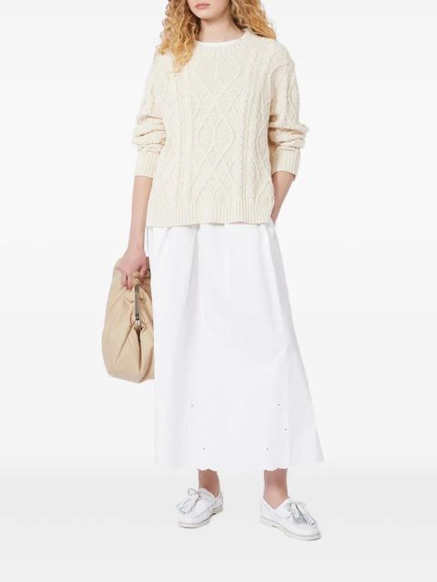 Max Mara full midi skirt - White - zdjęcie produktu nr 2