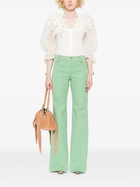 Chloé cotton pants - Green - zdjęcie produktu nr 2