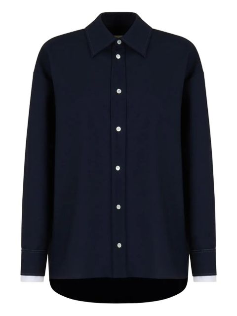 Marni virgin-wool shirt - Blue - zdjęcie produktu nr 1