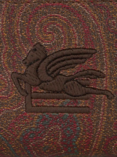 ETRO Pegaso zip-around wallet - Brown