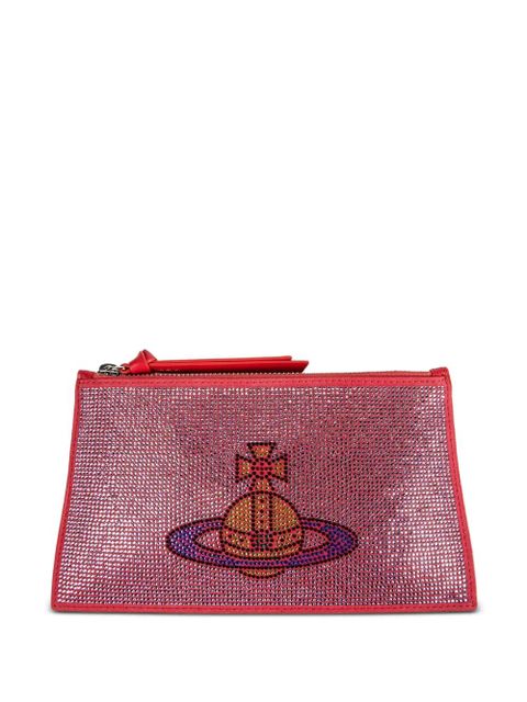 Vivienne Westwood zip-fastening clutch bag - Red - zdjęcie produktu nr 1
