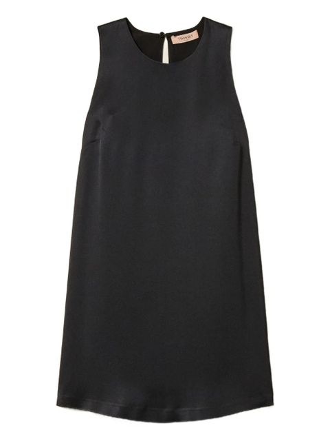 TWINSET crew neck sleeveless blouse - Black - zdjęcie produktu nr 1