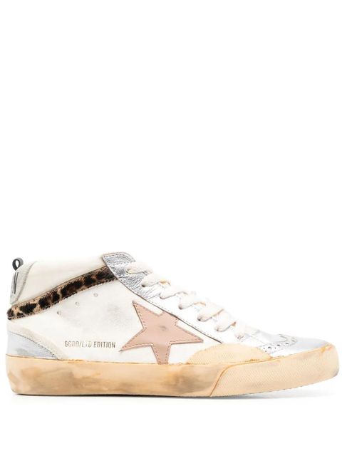 Golden Goose Mid-Star high-top sneakers - Neutrals - zdjęcie produktu nr 1