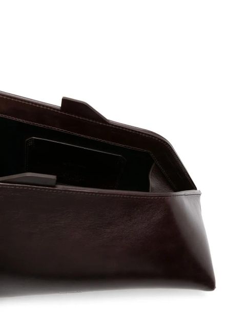 The Attico 8.30PM clutch bag - Brown