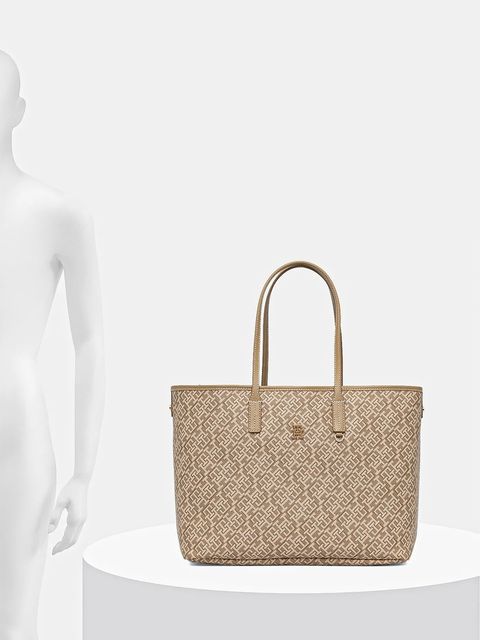 Tommy Hilfiger torebka kolor beżowy AW0AW17696