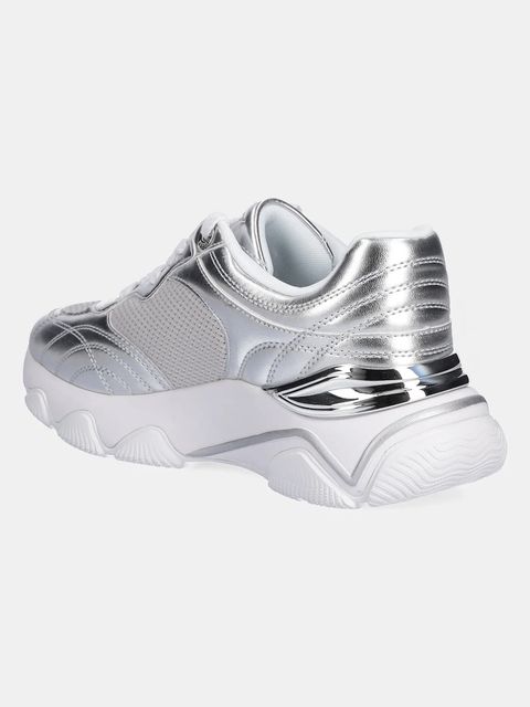 Guess sneakersy MORRIZ damskie kolor srebrny FLFMRZ ELE12 - zdjęcie produktu nr 2