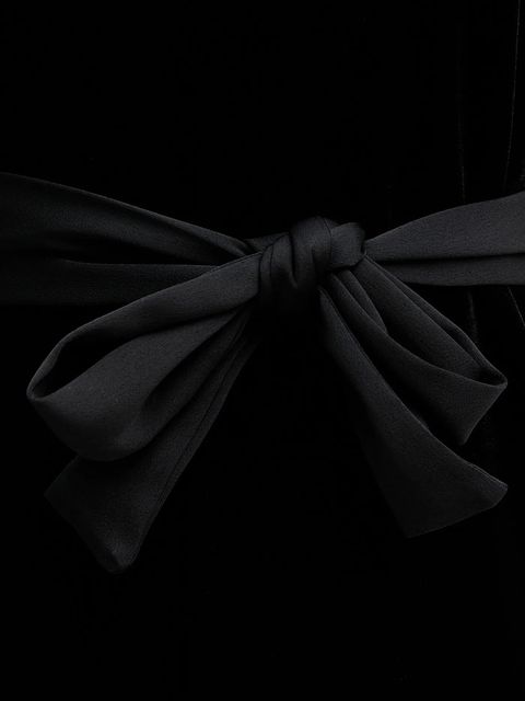 Armani Exchange kombinezon welurowy kolor czarny z dekoltem w szpic XW000976 AF16147