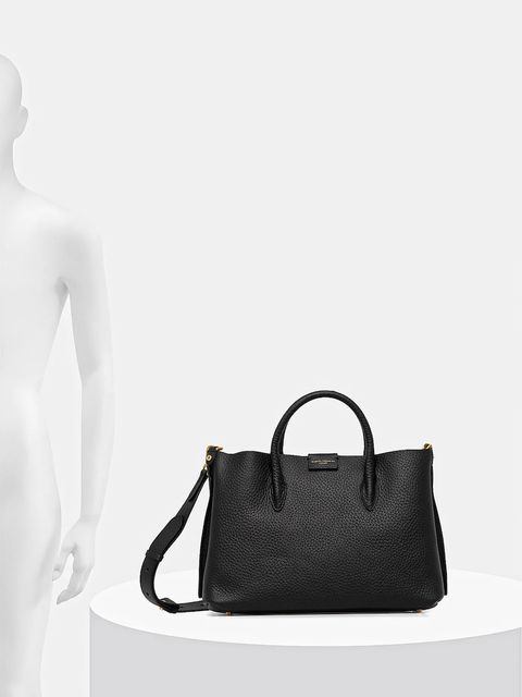 Gianni Chiarini torebka skórzana ARETHA kolor czarny BS.11832.RNGDBL