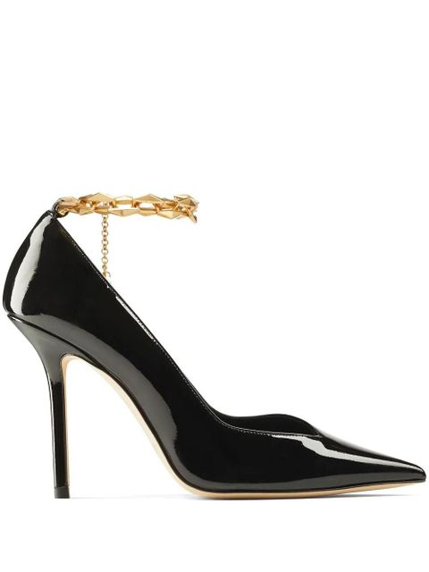 Jimmy Choo Diamond Talura 100mm pumps - Black - zdjęcie produktu nr 1