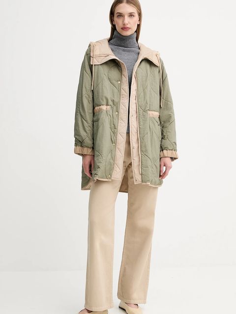 Fracomina sweter wełniany damski kolor szary lekki z golfem FR25WT7013K47301 - zdjęcie produktu nr 2