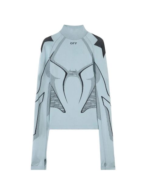 Off-White seamless race top - Blue - zdjęcie produktu nr 1