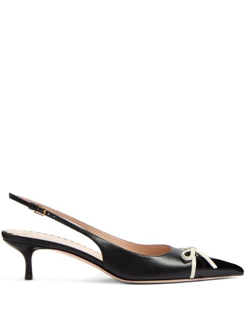Valentino Garavani 45mm Bepointy slingback pumps - Black - zdjęcie produktu nr 1