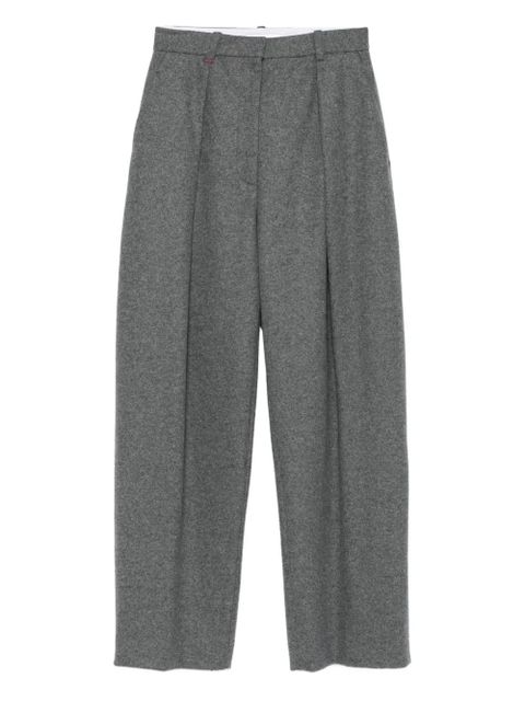 Victoria Beckham pleated trousers - Grey - zdjęcie produktu nr 1
