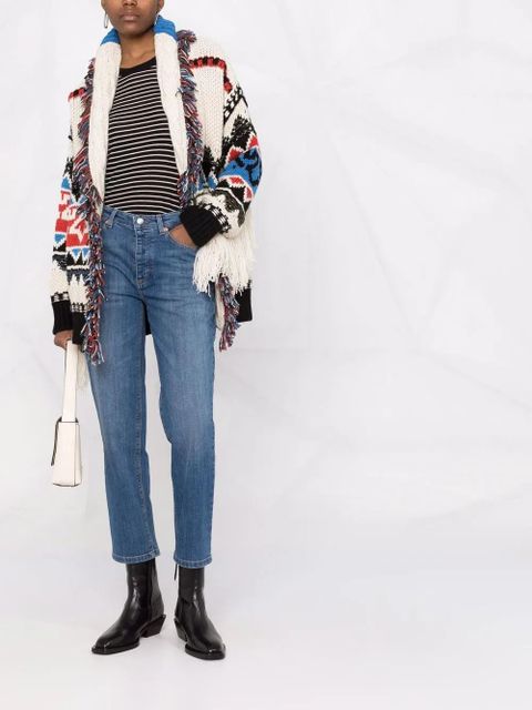 Zadig&Voltaire cropped slim-fit jeans - Blue - zdjęcie produktu nr 2