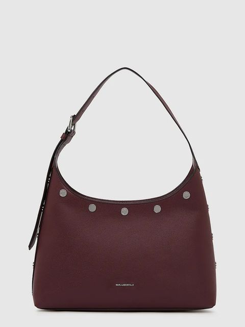 Karl Lagerfeld torebka K/ROCKY kolor bordowy A4W30119 - zdjęcie produktu nr 1