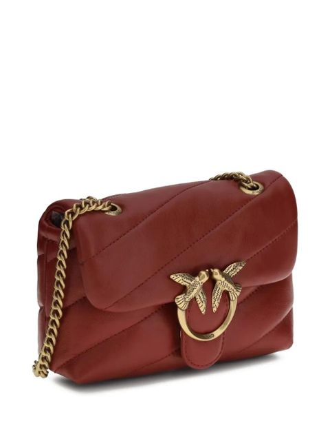 PINKO Baby Love quilted shoulder bag - Red