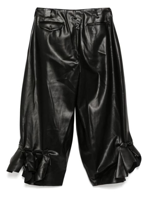 Comme Des Garçons leather trousers - Black - zdjęcie produktu nr 2