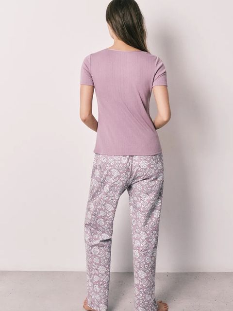 women'secret piżama dwuczęściowa damska z wiskozą - zdjęcie produktu nr 1