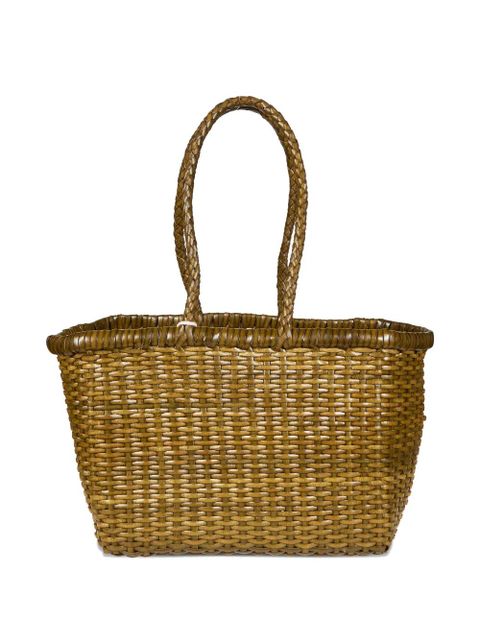 DRAGON DIFFUSION small weave tote bag - Green - zdjęcie produktu nr 2