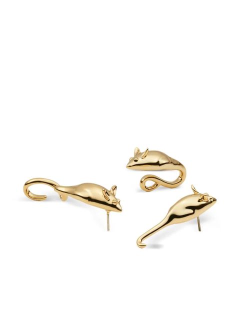 Tory Burch Mice earrings (set of three) - Gold - zdjęcie produktu nr 1