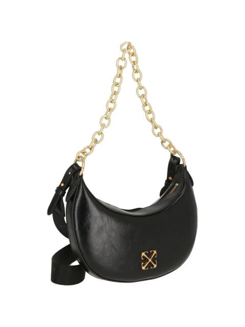 Off-White chain-link shoulder bag - Black
