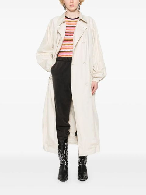 MARANT ÉTOILE Cacilda trench coat - Neutrals