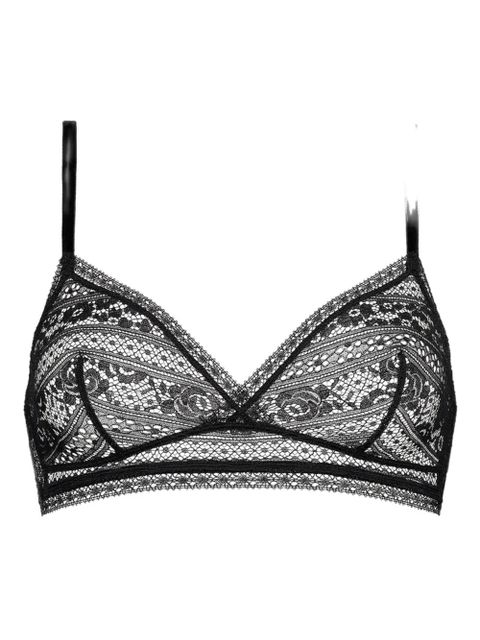 ERES lace triangle bra - Black - zdjęcie produktu nr 1