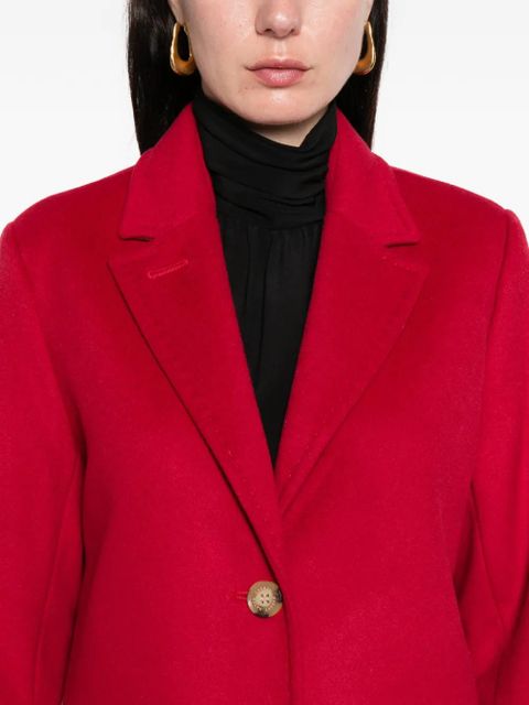 Lauren Ralph Lauren button-pocket coat - Red