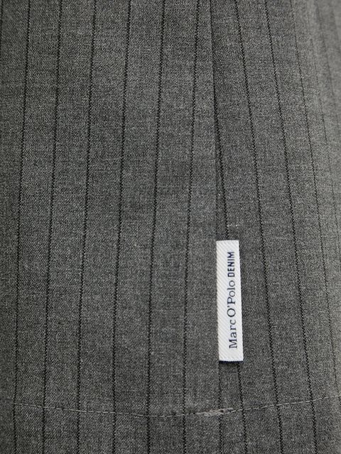 Marc O'Polo sukienka kolor szary mini rozkloszowana 5000007445