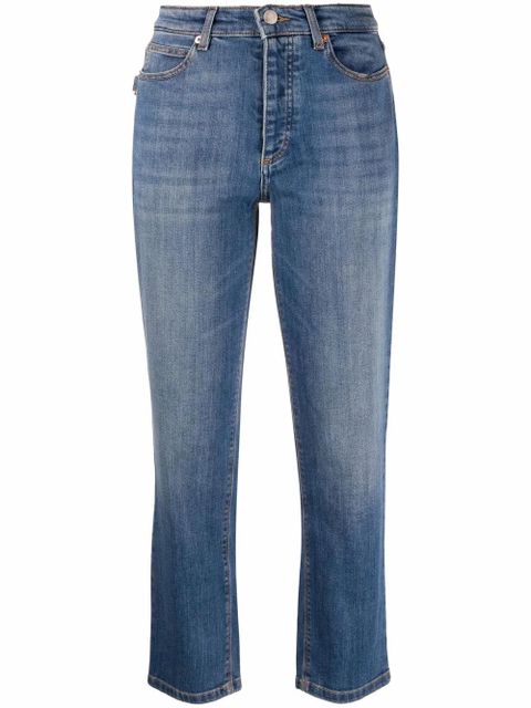 Zadig&Voltaire cropped slim-fit jeans - Blue - zdjęcie produktu nr 1
