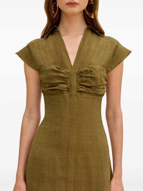 Cult Gaia Amora midi dress - Green - zdjęcie produktu nr 1
