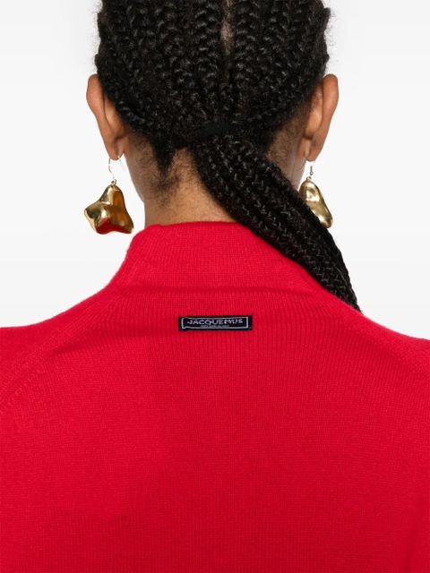 Jacquemus cashmere cardigan - Red