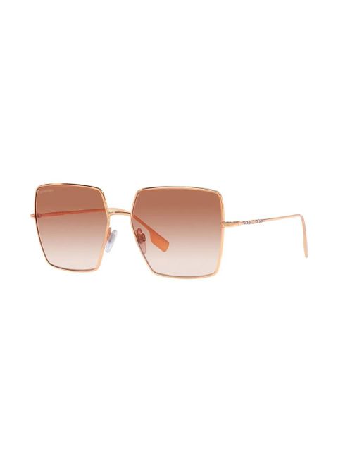 Burberry Eyewear Daphne square-frame sunglasses - Gold - zdjęcie produktu nr 2