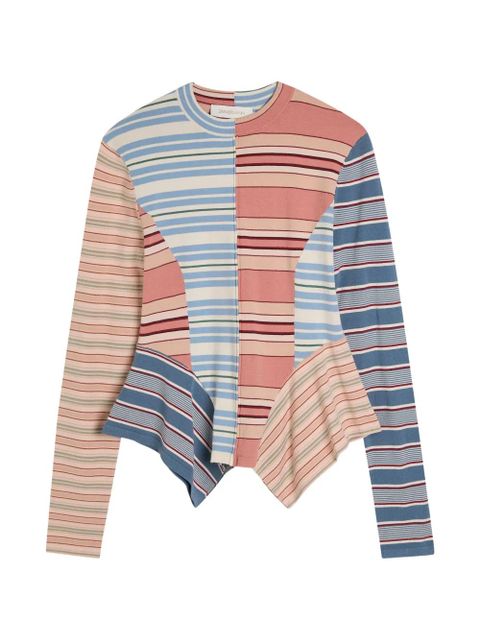 ZIMMERMANN striped panelled top - Neutrals - zdjęcie produktu nr 1
