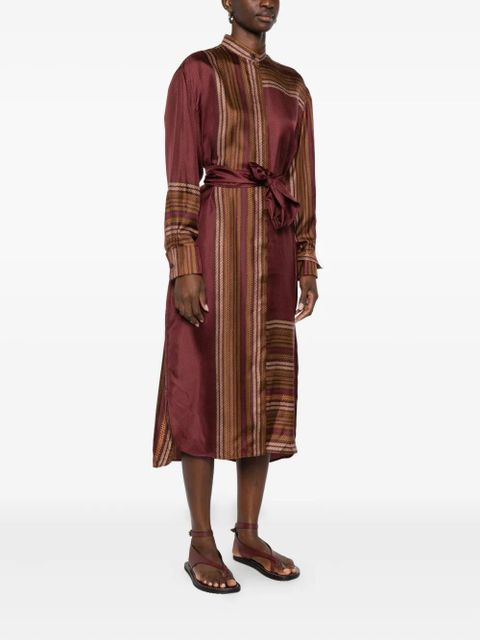 Max Mara Pietre striped midi dress - Red - zdjęcie produktu nr 2