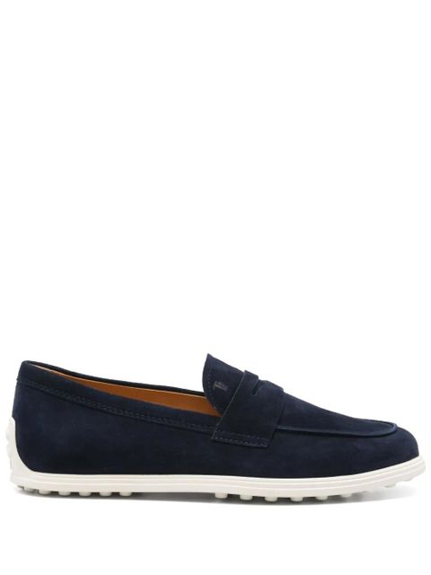 Tod's suede loafers - Blue - zdjęcie produktu nr 1