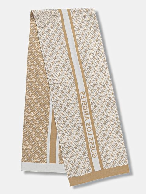 Guess szalik z domieszką wełny SEVYN