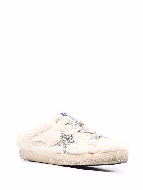 Golden Goose Super-Star Sabot shearling sneakers - White - zdjęcie produktu nr 2