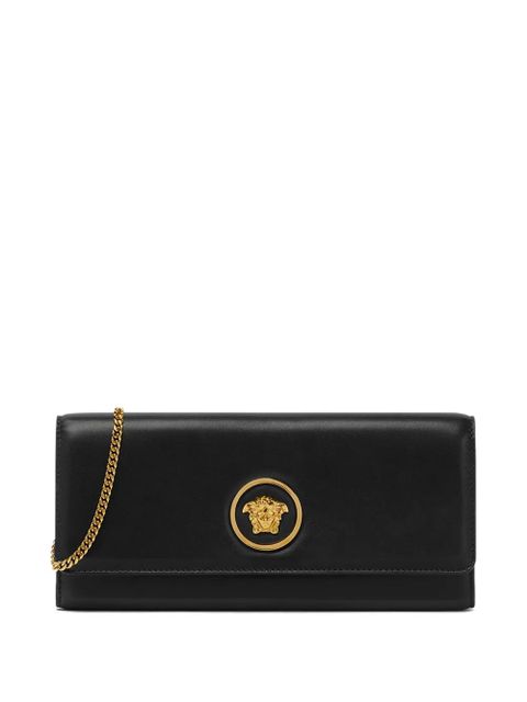 Versace medusa-plaque calfskin shoulder bag - Black - zdjęcie produktu nr 1