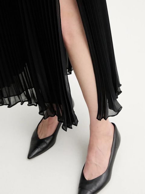 Luisa Spagnoli spódnica kolor czarny maxi rozkloszowana 542345