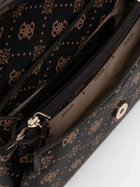 Guess torebka SILIA kolor brązowy HWGP98 90210