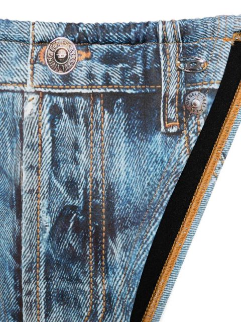 Diesel Jodie-Dnm triangle tie bikini - Blue - zdjęcie produktu nr 2